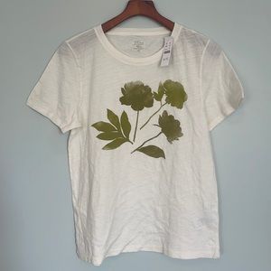 NWT oversized j crew t shirt M